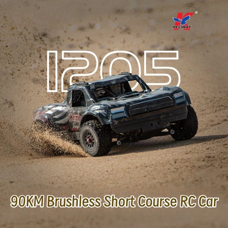 Heliway 1205 1/12 Brushless RC Car, High Speed Off-Road RC Truck