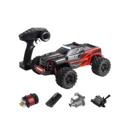Heliway HK1211 2.4G 4WD High Speed Off-road Brushed RC Car Red