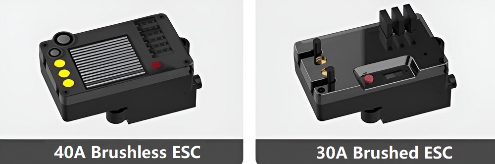 Heliway HK1213 Brushed and Brushless ESC Comparison